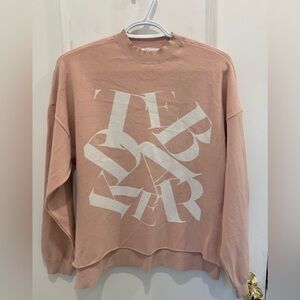 Ted Baker Pink Logo Sweater Size 0/XXS